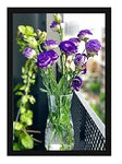 Purple Flowers Photo Frame
