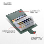 HAMMONDS FLYCATCHER Genuine Leather Card Wallet