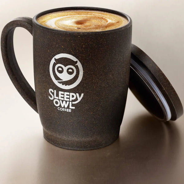 Sleepy Owl Coffee Mug